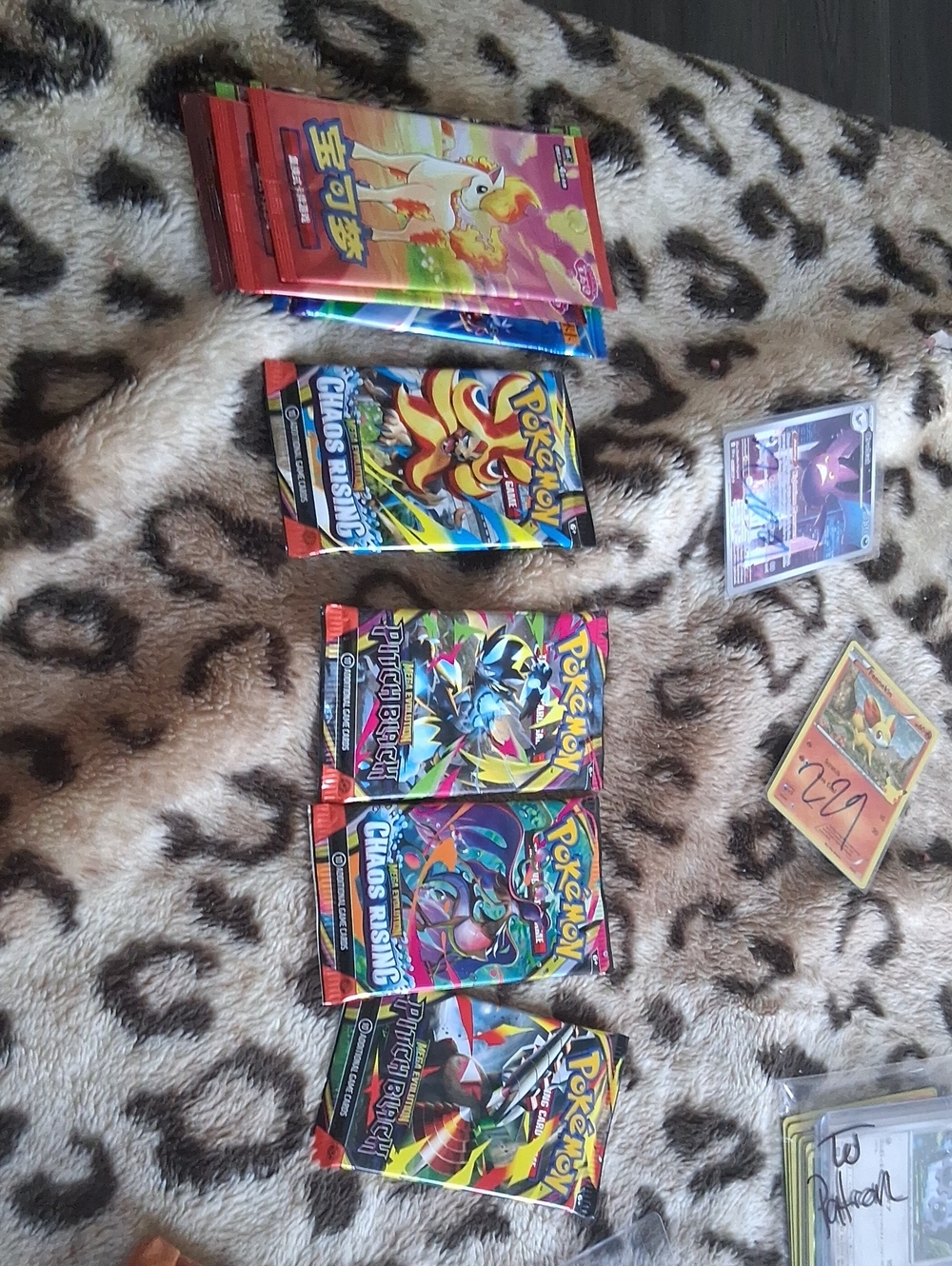 Come Buy Pokemkn PacksBooster Packs - Chaos Rising & Pitch Black (Multicolor)